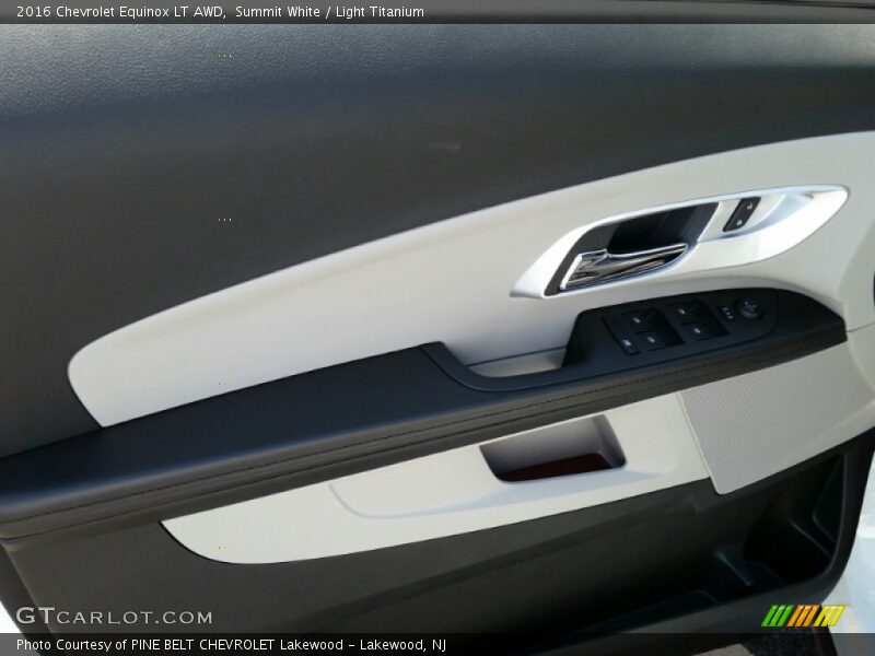 Summit White / Light Titanium 2016 Chevrolet Equinox LT AWD