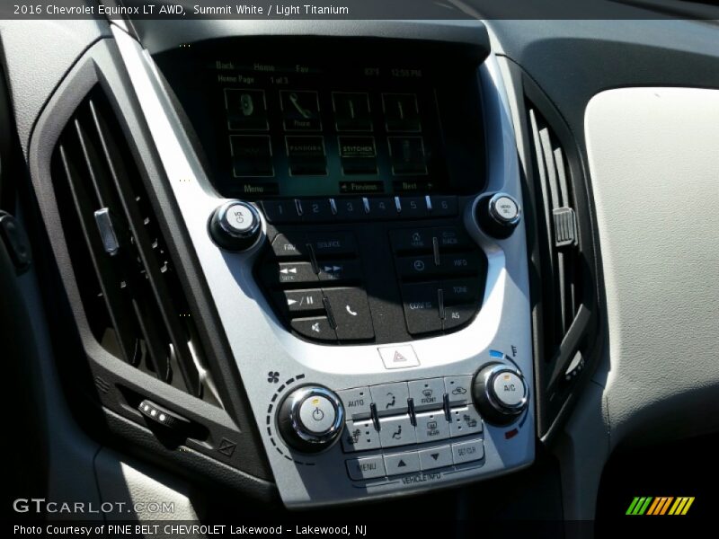 Summit White / Light Titanium 2016 Chevrolet Equinox LT AWD