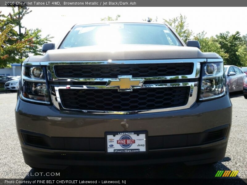Brownstone Metallic / Jet Black/Dark Ash 2016 Chevrolet Tahoe LT 4WD