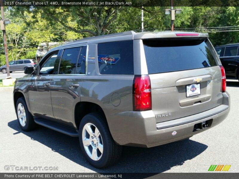 Brownstone Metallic / Jet Black/Dark Ash 2016 Chevrolet Tahoe LT 4WD