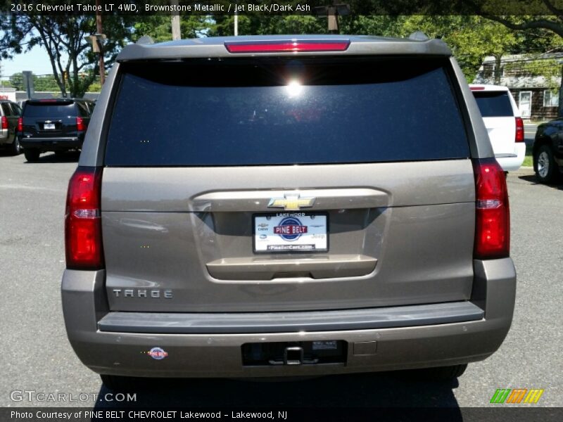 Brownstone Metallic / Jet Black/Dark Ash 2016 Chevrolet Tahoe LT 4WD