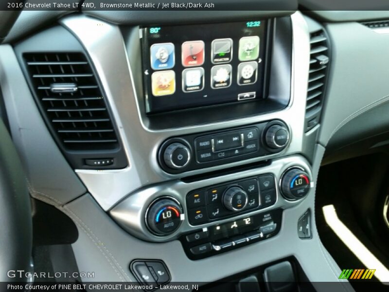 Brownstone Metallic / Jet Black/Dark Ash 2016 Chevrolet Tahoe LT 4WD