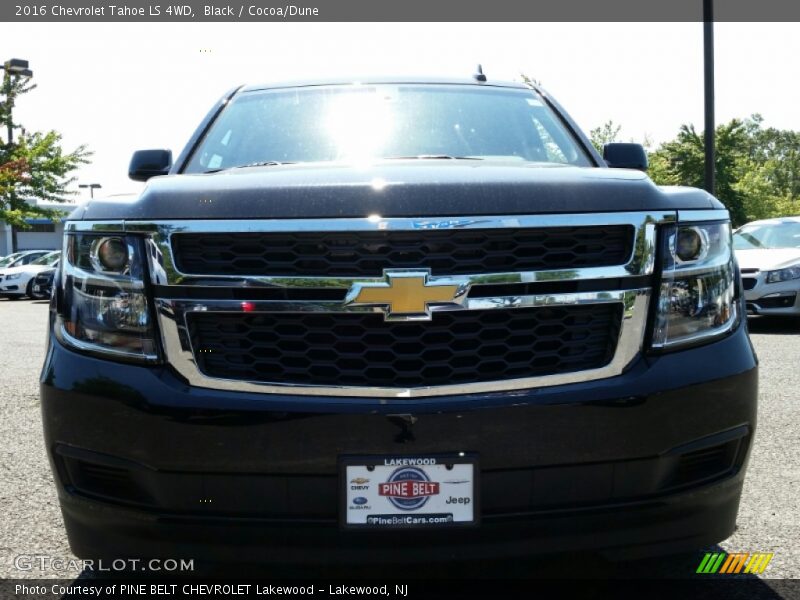 Black / Cocoa/Dune 2016 Chevrolet Tahoe LS 4WD