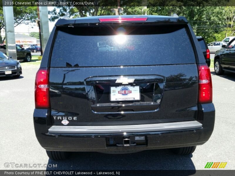 Black / Cocoa/Dune 2016 Chevrolet Tahoe LS 4WD