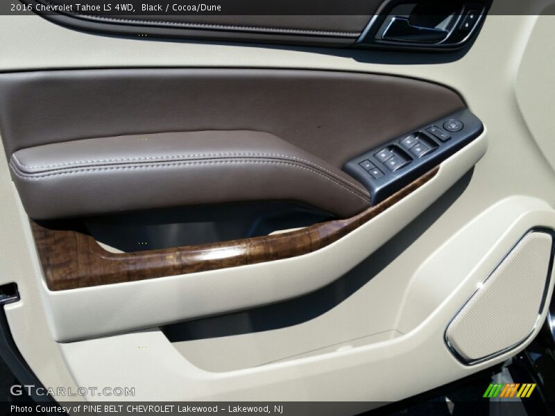 Black / Cocoa/Dune 2016 Chevrolet Tahoe LS 4WD