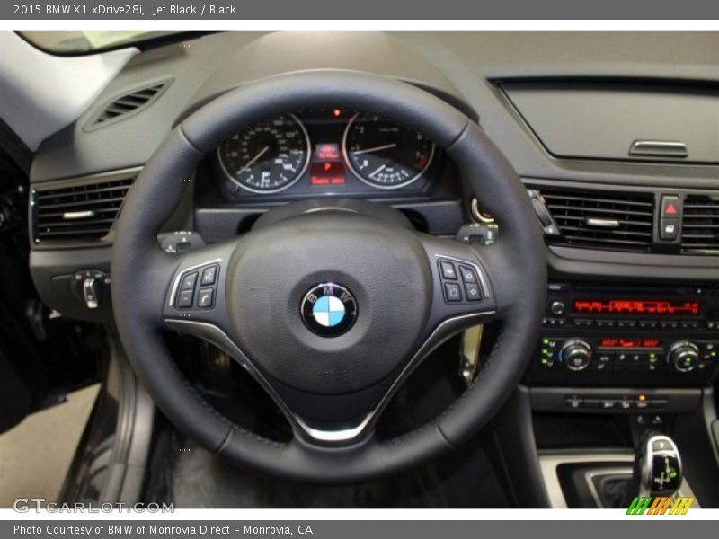 Jet Black / Black 2015 BMW X1 xDrive28i