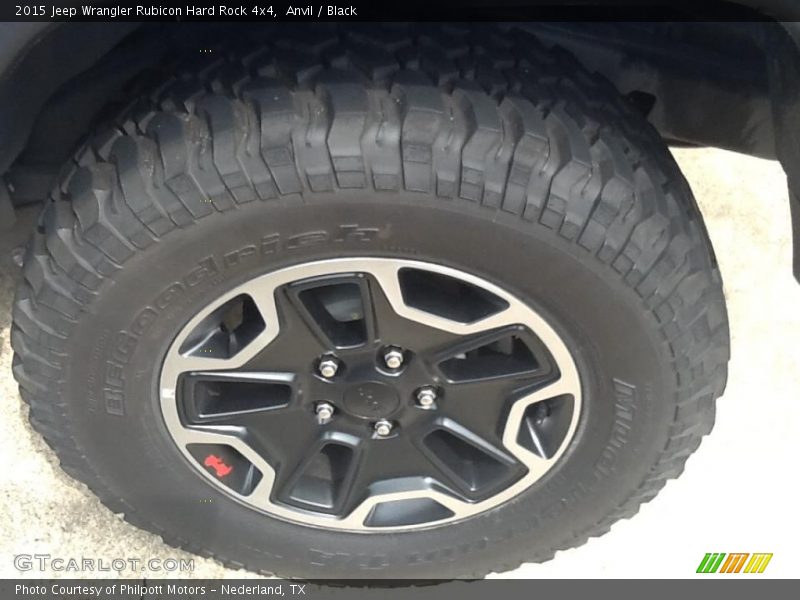  2015 Wrangler Rubicon Hard Rock 4x4 Wheel