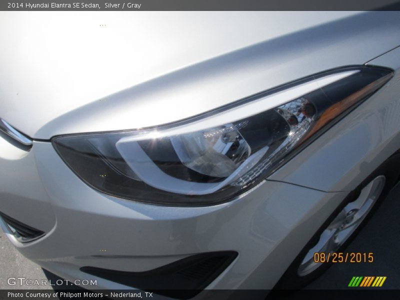 Silver / Gray 2014 Hyundai Elantra SE Sedan