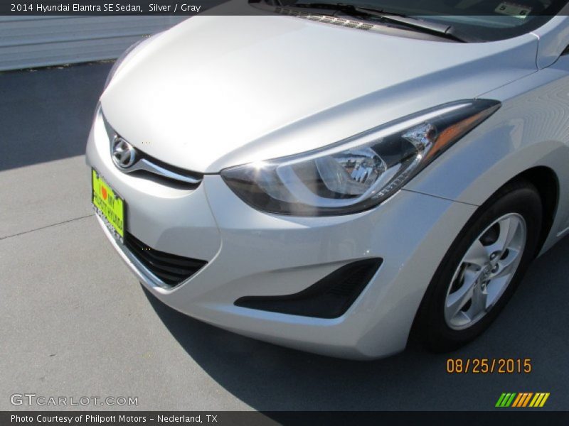Silver / Gray 2014 Hyundai Elantra SE Sedan