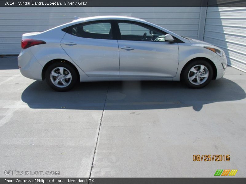 Silver / Gray 2014 Hyundai Elantra SE Sedan