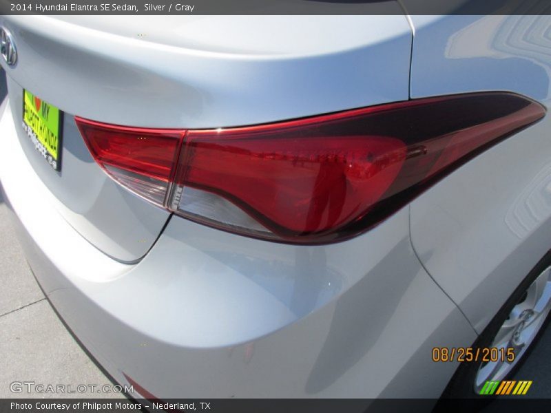 Silver / Gray 2014 Hyundai Elantra SE Sedan