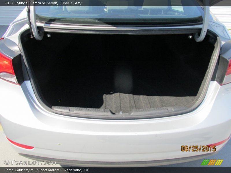 Silver / Gray 2014 Hyundai Elantra SE Sedan