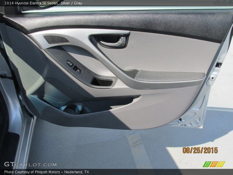 Silver / Gray 2014 Hyundai Elantra SE Sedan