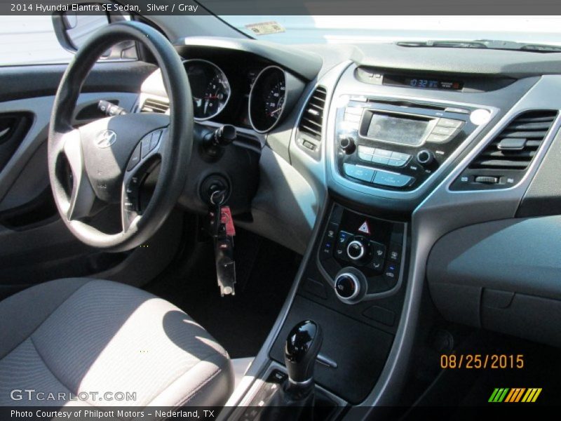 Silver / Gray 2014 Hyundai Elantra SE Sedan