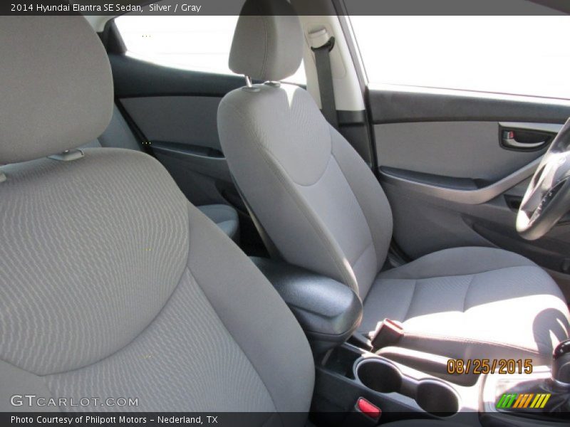 Silver / Gray 2014 Hyundai Elantra SE Sedan
