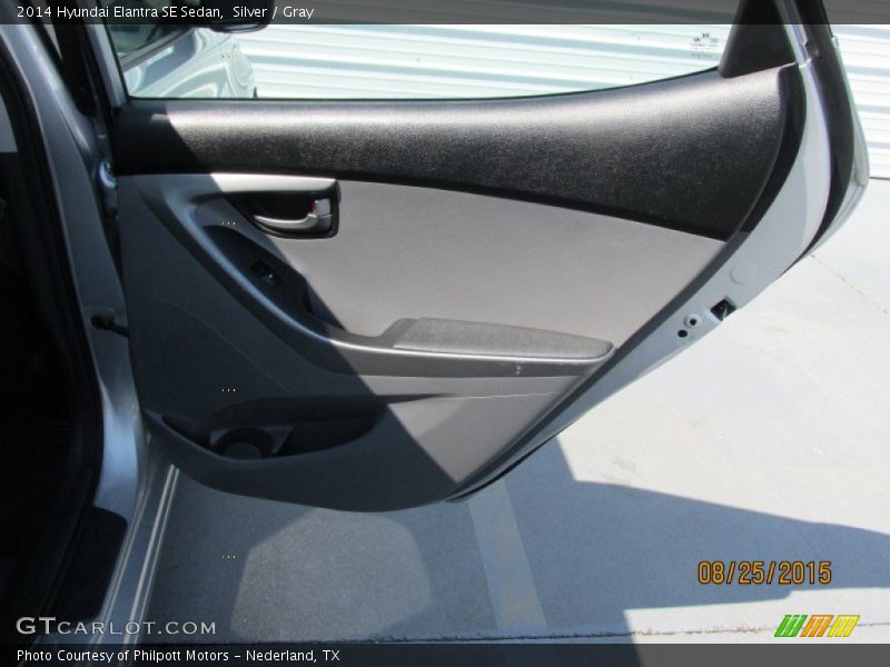 Silver / Gray 2014 Hyundai Elantra SE Sedan