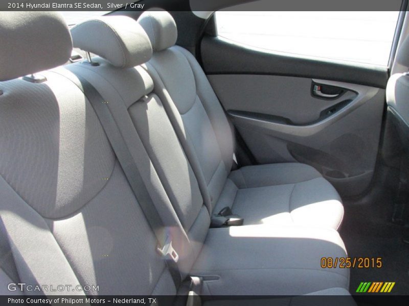 Silver / Gray 2014 Hyundai Elantra SE Sedan