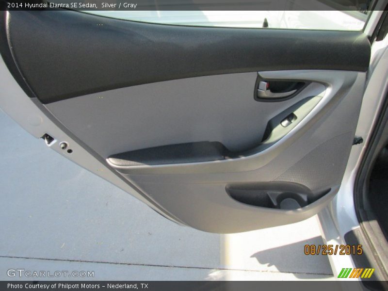 Silver / Gray 2014 Hyundai Elantra SE Sedan