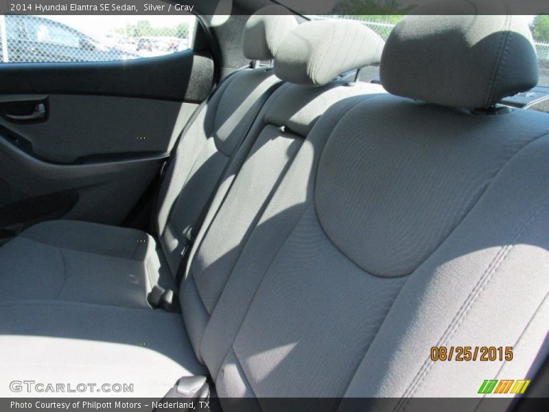 Silver / Gray 2014 Hyundai Elantra SE Sedan
