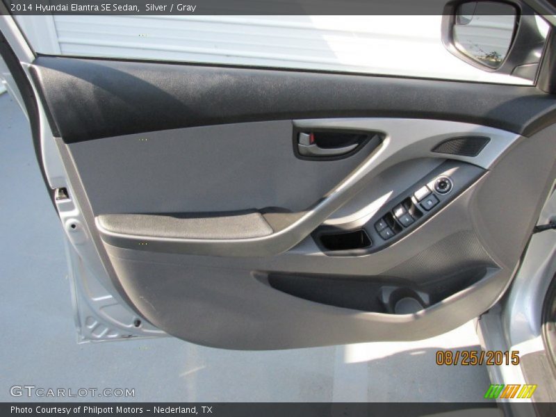 Silver / Gray 2014 Hyundai Elantra SE Sedan