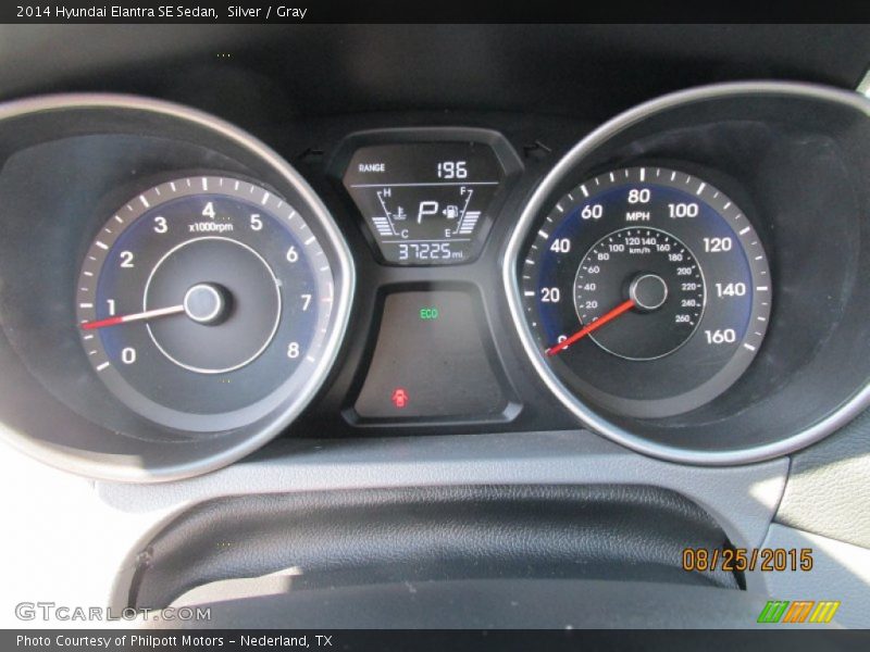 Silver / Gray 2014 Hyundai Elantra SE Sedan
