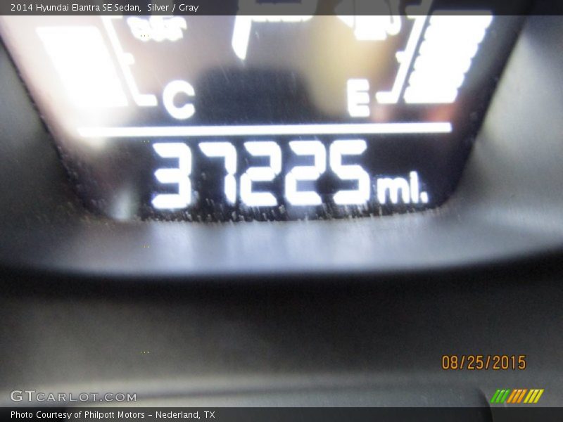 Silver / Gray 2014 Hyundai Elantra SE Sedan