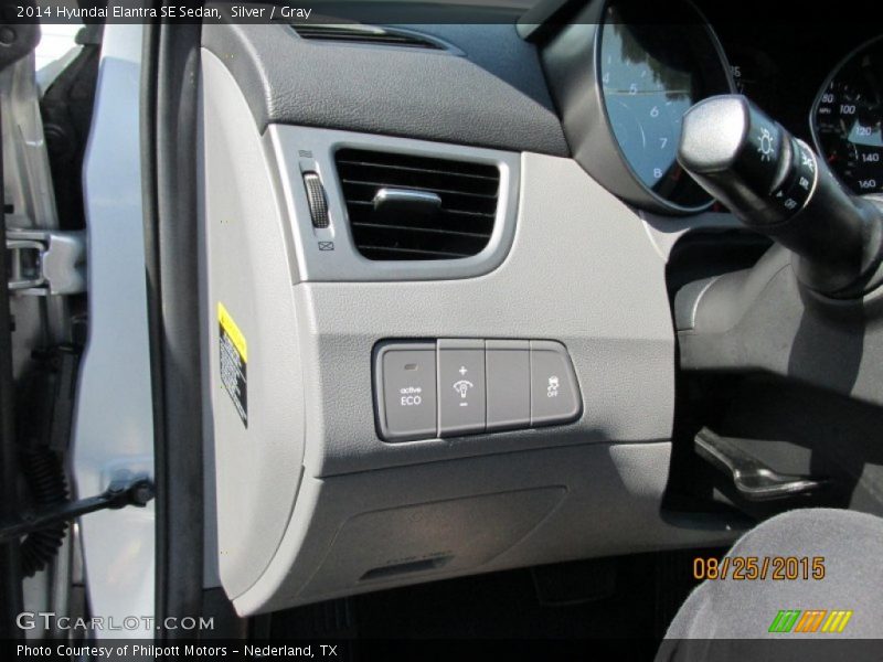 Silver / Gray 2014 Hyundai Elantra SE Sedan