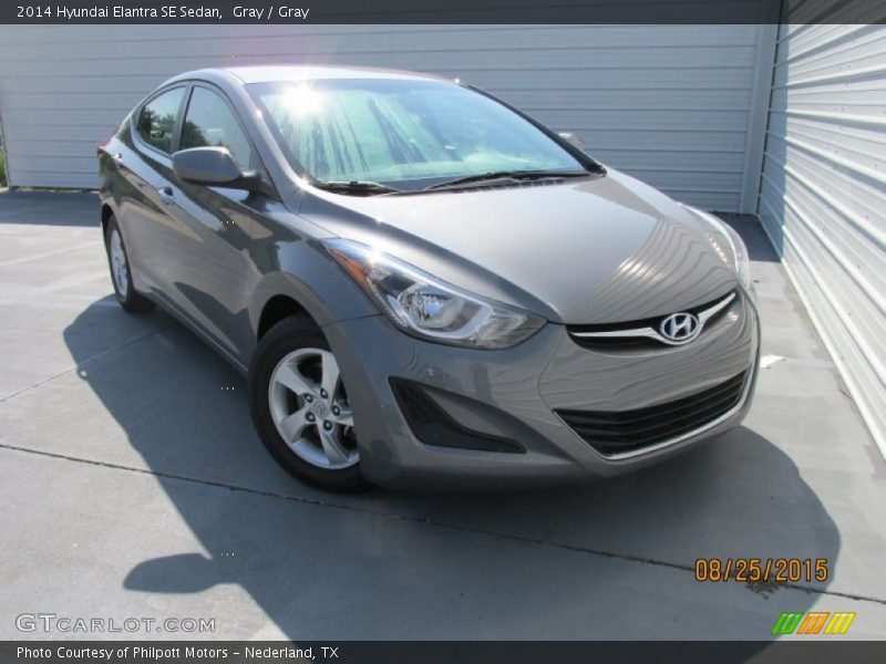 Gray / Gray 2014 Hyundai Elantra SE Sedan
