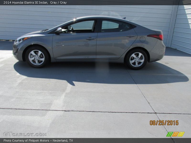 Gray / Gray 2014 Hyundai Elantra SE Sedan