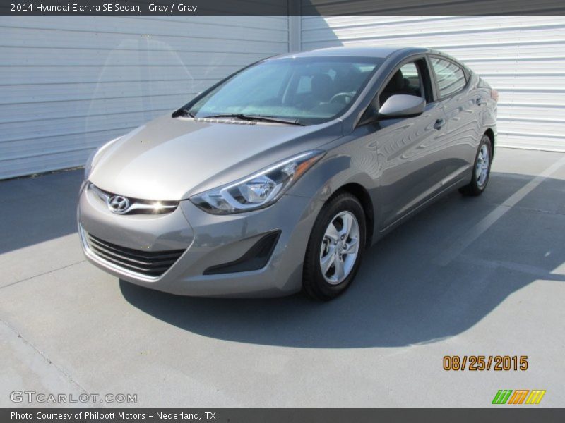 Gray / Gray 2014 Hyundai Elantra SE Sedan