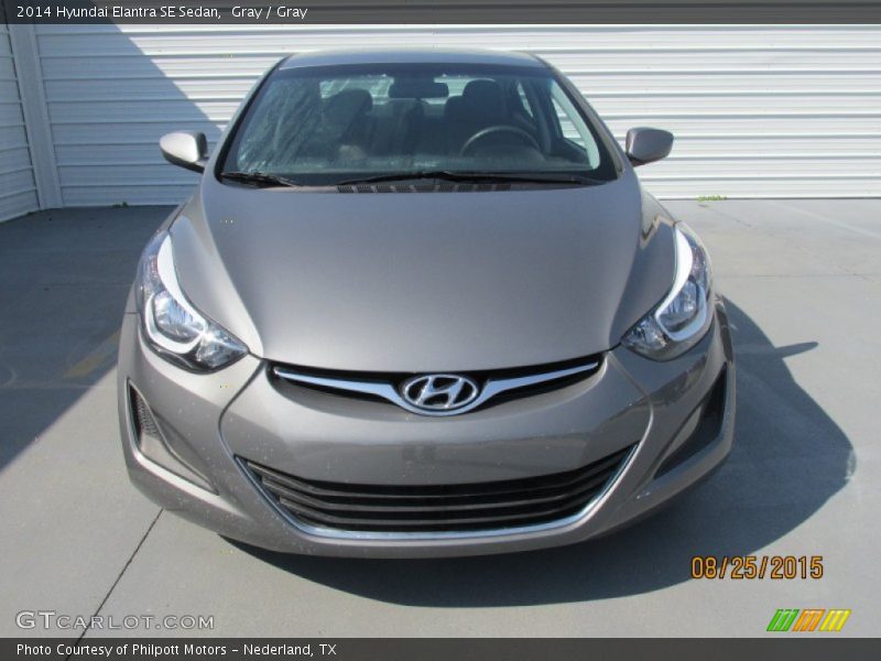 Gray / Gray 2014 Hyundai Elantra SE Sedan