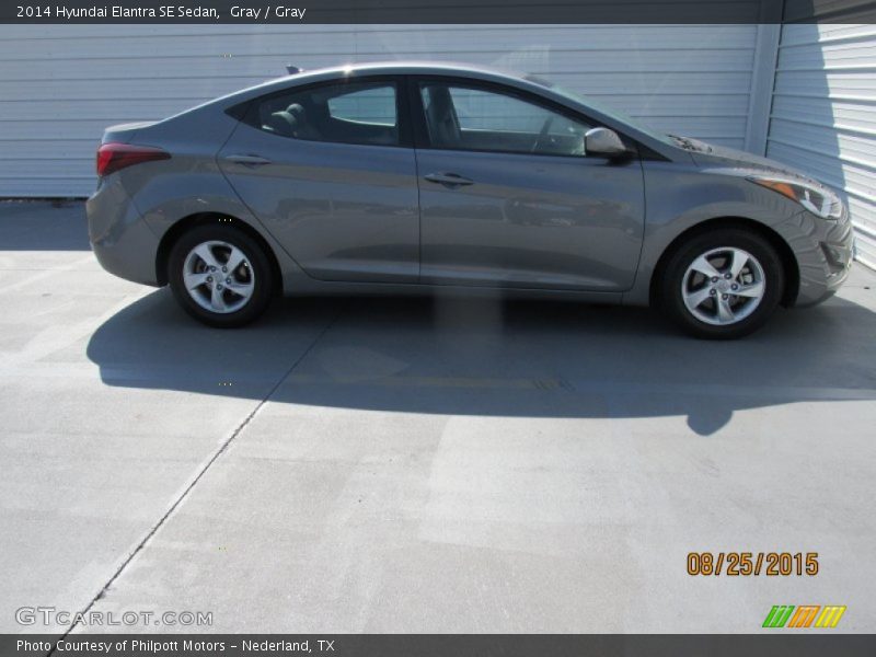 Gray / Gray 2014 Hyundai Elantra SE Sedan