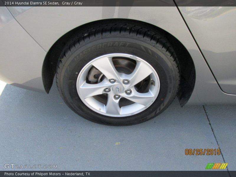 Gray / Gray 2014 Hyundai Elantra SE Sedan