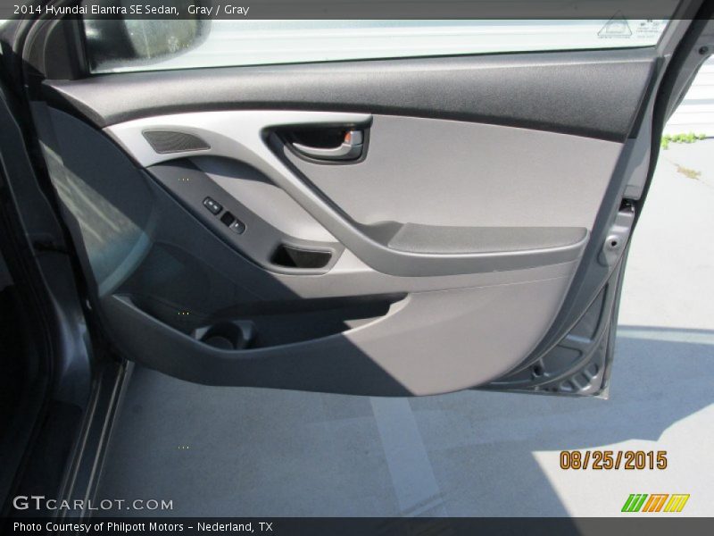 Gray / Gray 2014 Hyundai Elantra SE Sedan