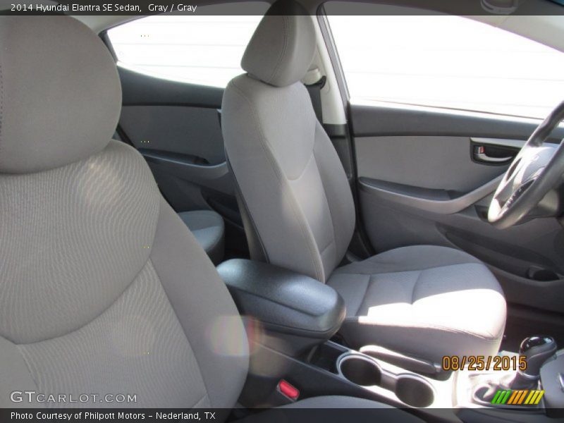 Gray / Gray 2014 Hyundai Elantra SE Sedan