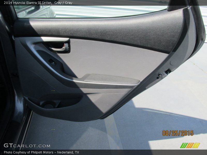 Gray / Gray 2014 Hyundai Elantra SE Sedan