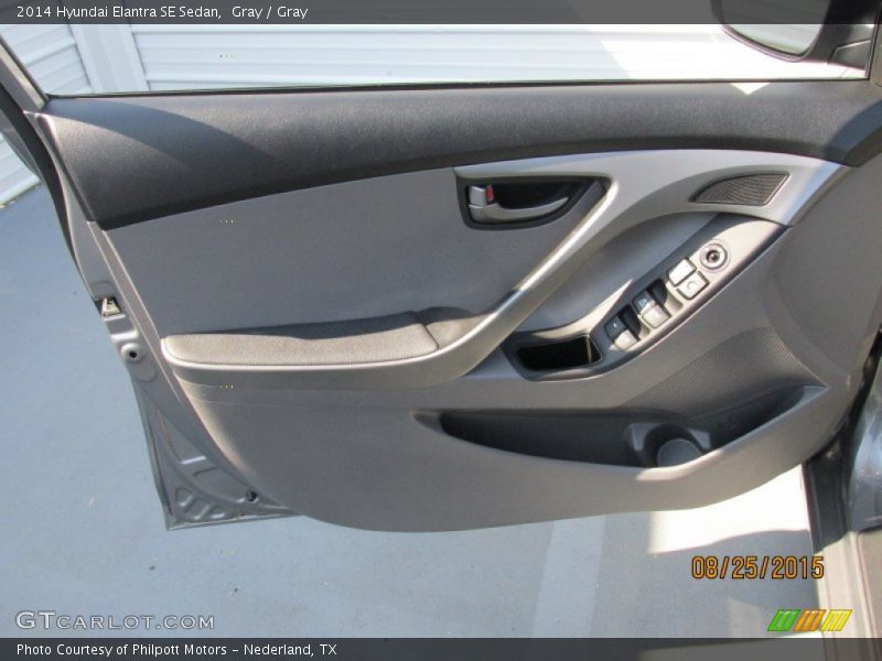 Gray / Gray 2014 Hyundai Elantra SE Sedan