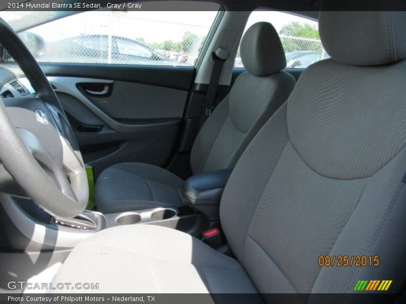 Gray / Gray 2014 Hyundai Elantra SE Sedan