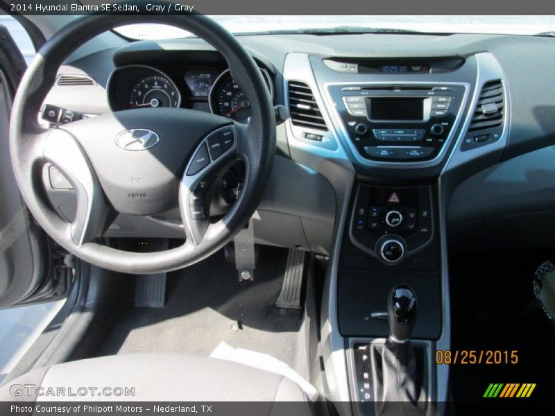 Gray / Gray 2014 Hyundai Elantra SE Sedan
