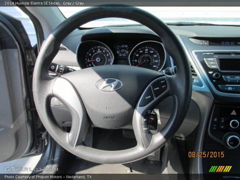 Gray / Gray 2014 Hyundai Elantra SE Sedan
