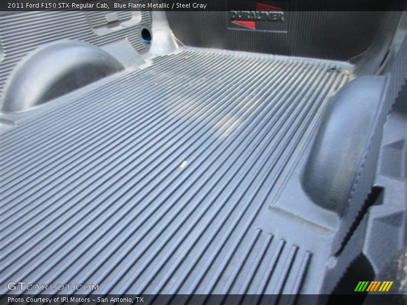 Blue Flame Metallic / Steel Gray 2011 Ford F150 STX Regular Cab