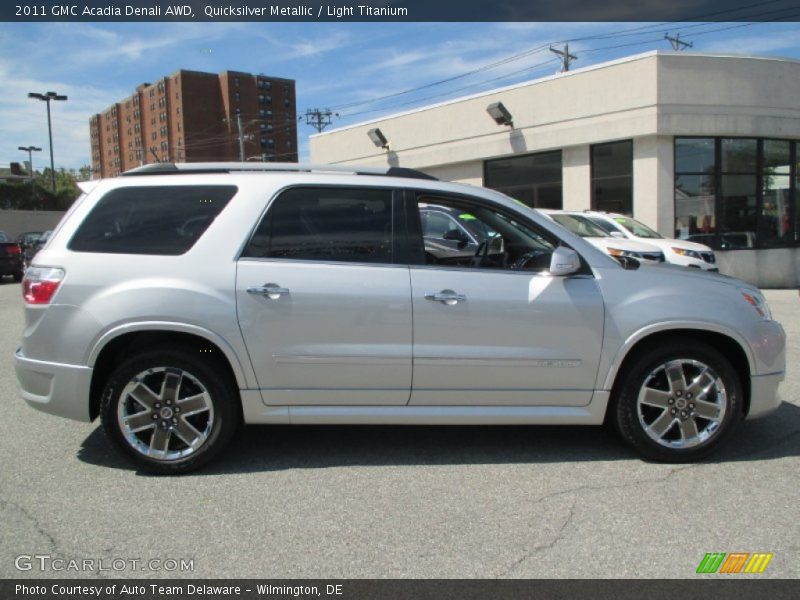 Quicksilver Metallic / Light Titanium 2011 GMC Acadia Denali AWD
