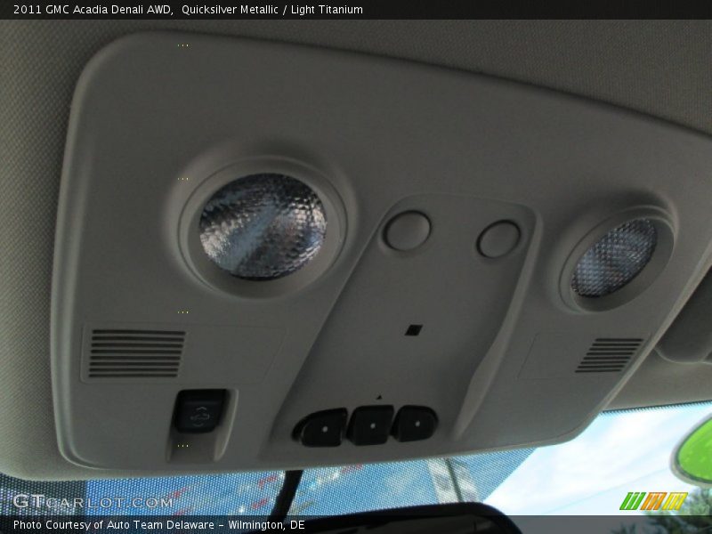 Quicksilver Metallic / Light Titanium 2011 GMC Acadia Denali AWD