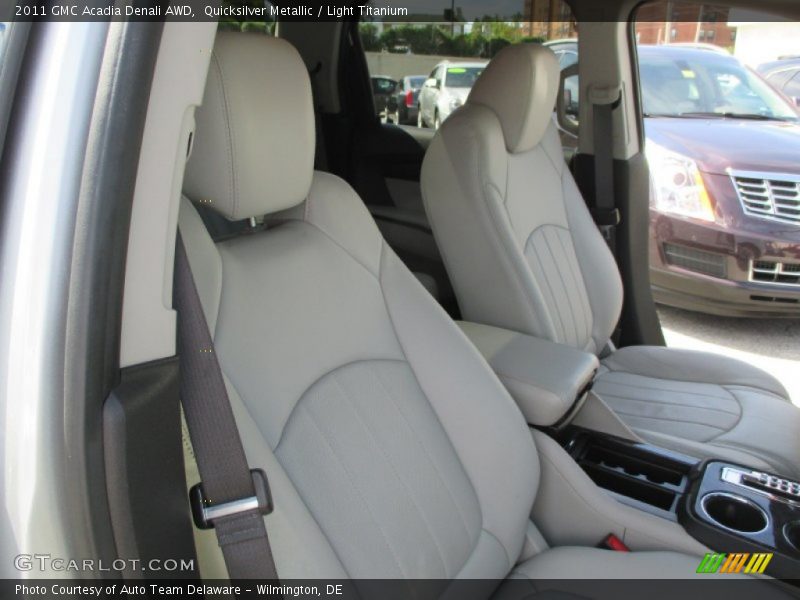 Quicksilver Metallic / Light Titanium 2011 GMC Acadia Denali AWD