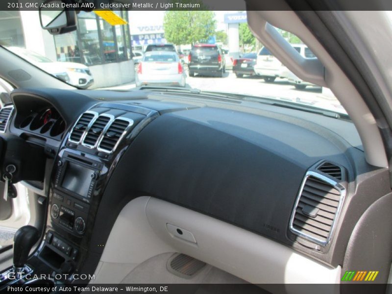 Quicksilver Metallic / Light Titanium 2011 GMC Acadia Denali AWD