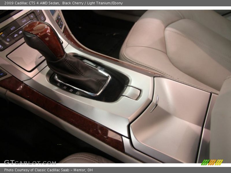 Black Cherry / Light Titanium/Ebony 2009 Cadillac CTS 4 AWD Sedan