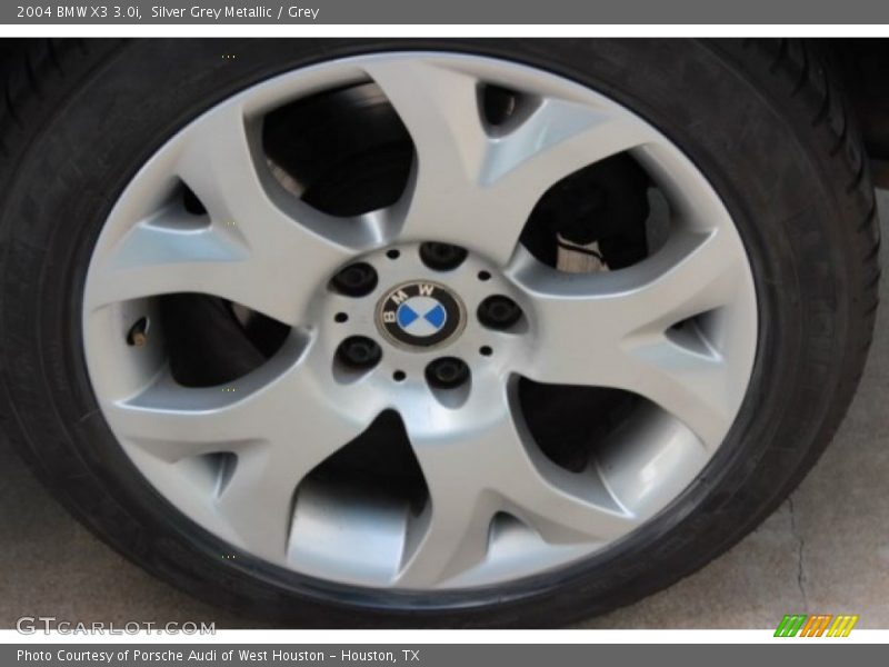 Silver Grey Metallic / Grey 2004 BMW X3 3.0i