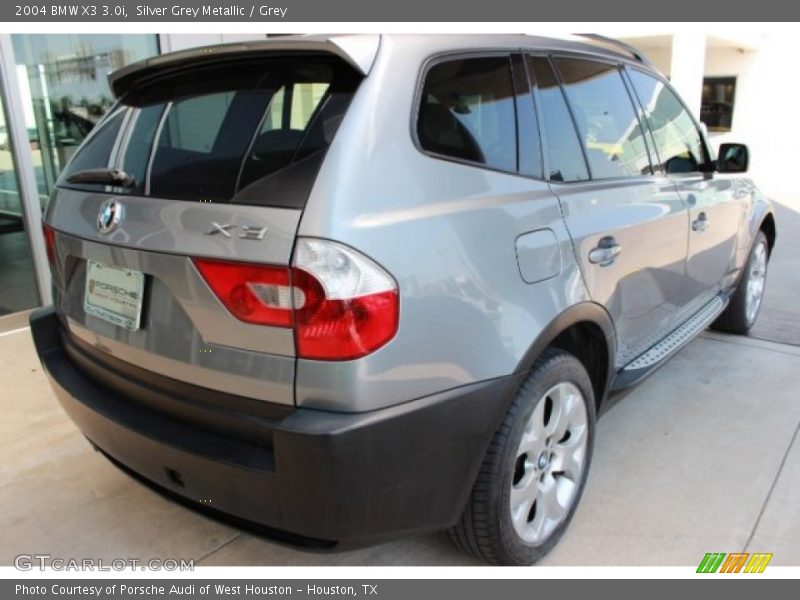 Silver Grey Metallic / Grey 2004 BMW X3 3.0i