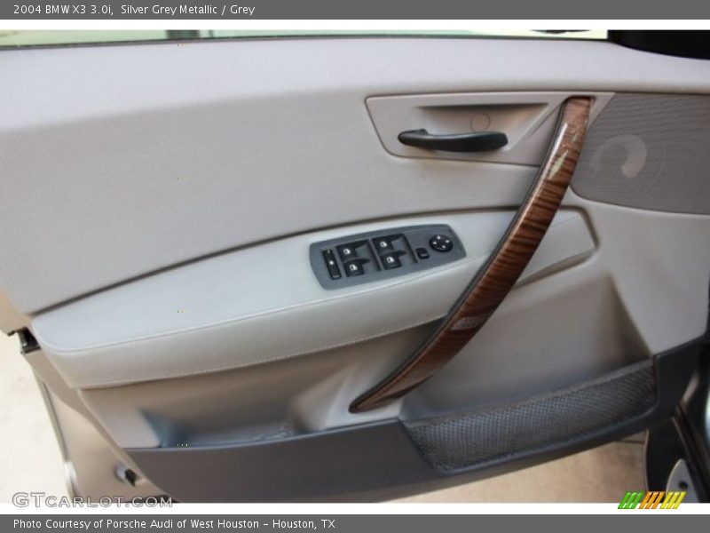 Silver Grey Metallic / Grey 2004 BMW X3 3.0i