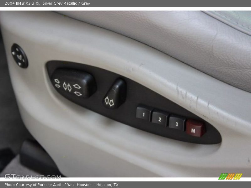 Silver Grey Metallic / Grey 2004 BMW X3 3.0i
